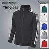 Men's Stand-Up Collar Baseball Jackets - Versatile Spring & Autumn Outerwear