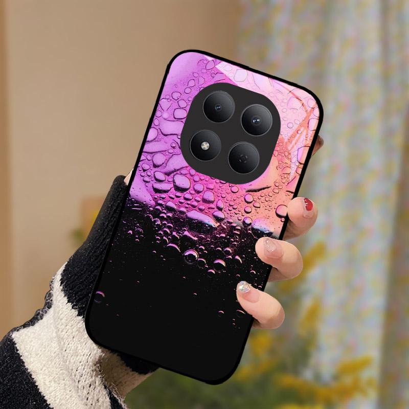 For Xiaomi POCO M8 Pro 5G Case M8Pro Tempered Glass Phone Cover For Redmi Note 15 Pro Plus Note15 Pro+ 5G Funda Camera Protector