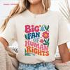 Großer Fan von Huunisex Rechten Florales T-Shirt Soziale Gerechtigkeit Gleichheit Pro Vintage Leicht