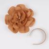 Fashion Headpiece 3D Flower Fascinators Hat Large Flower Formal Tea Party Hats Rose Fascinators Tea Parties
