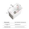 Ceramic Mop Sink with Faucet