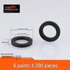 4-Point Silicone Water Heater Gasket - 1 Inch/6-Point Rubber Washer for Pipes and Meters