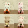 Cute Fruit Rabbit Plush Toy Keychain For Bag Decor And Collectors