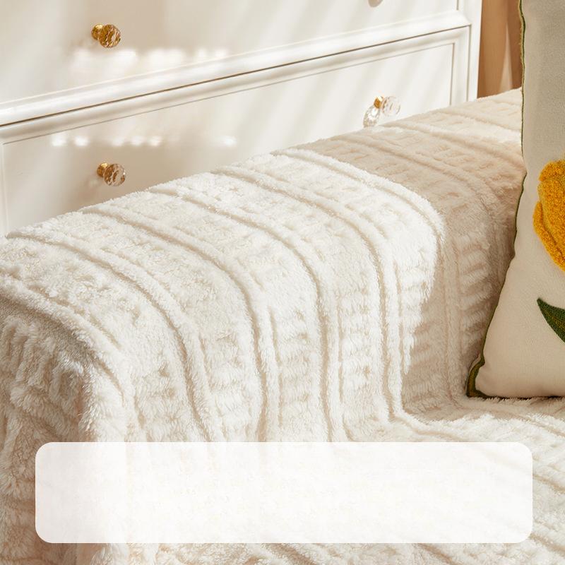 Nordic Minimalist Style Sofa Towel Full Cover Cloth Four Seasons Universal Non-Slip All-Inclusive Sofa Cover Universal Cover Thickened
