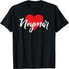I Love Neymar First Name Tshirt I Heart Named T-Shirt