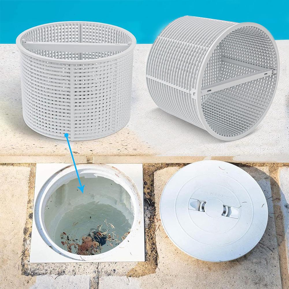 Swimming Pool Skimmer Basket for Inground Pool Swimming Pool Skimmer Basket Replacement for Hayward SPX1082 B-152 Skimmer Models