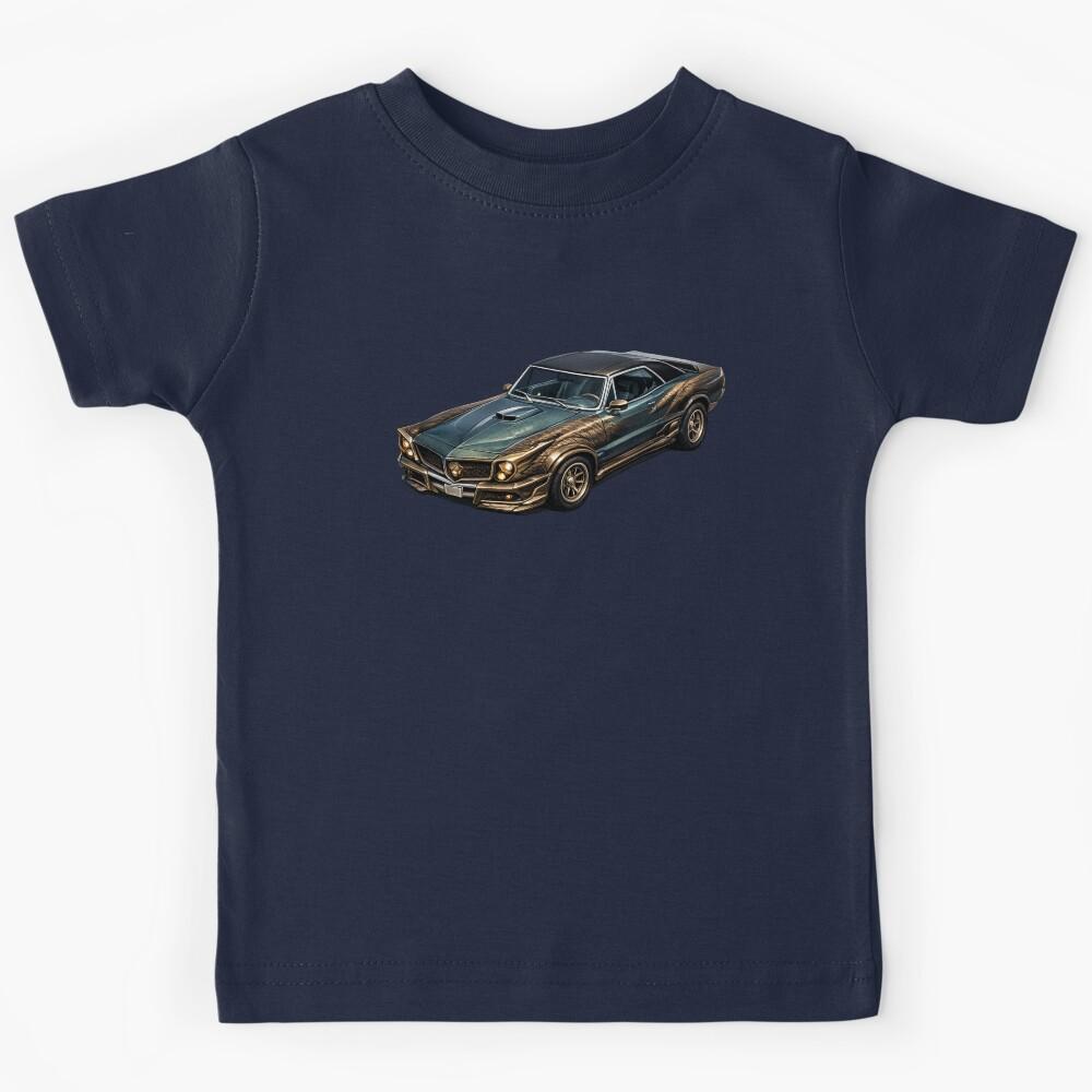 BV-GBG — Bison Grey Muscle Coupe Kids T-Shirt 130