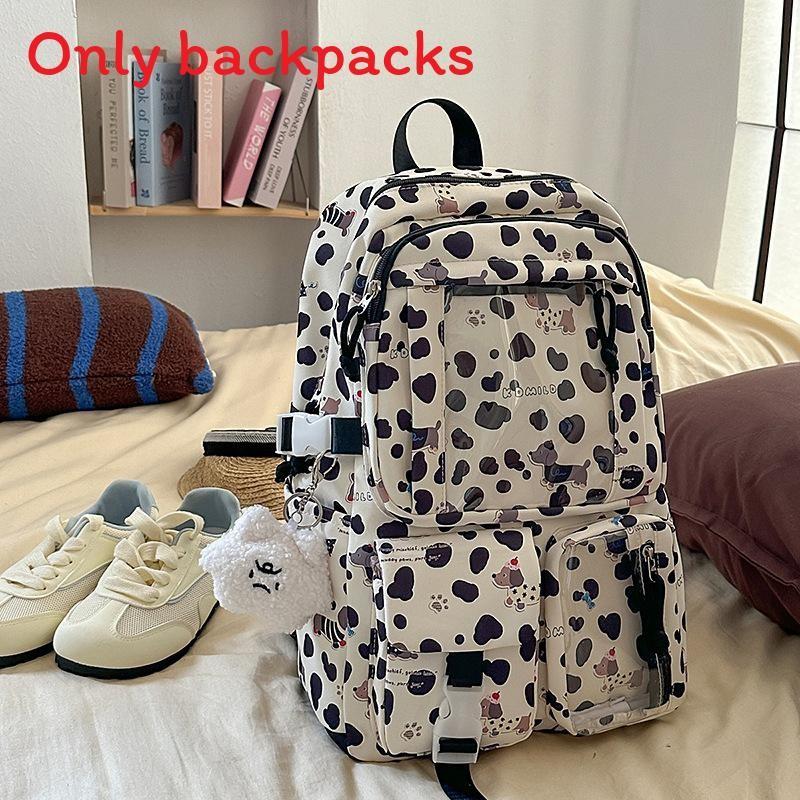 Simple Capacity Large Backpack With Dachshund And Letter Print Design Daily For