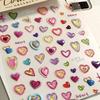Retro  Series Scrapbook Journal Sticker Cartoon Anime Red Color Stationery Sticker DIY Decor Nail Sticker