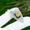 Friendship Day Deal Citrine Rough Gemstone 925 Sterling Silver Pendant Jewelry