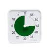TIME TIMER 19cm time 60-minute timer, white/green, management/learning timer, TT08C-WHT-GR-W (genuine product)