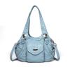 Women's Soft Leather Shoulder Bag Large Capacity Tote Bag Middle-aged Mother Crossbody Bag