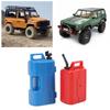 1Celsius10 Scale Simulation Gas Fuel   Can Set Plastic   Fuel   and   Gas Can for SCX10 1Celsius10 RC Crawlers