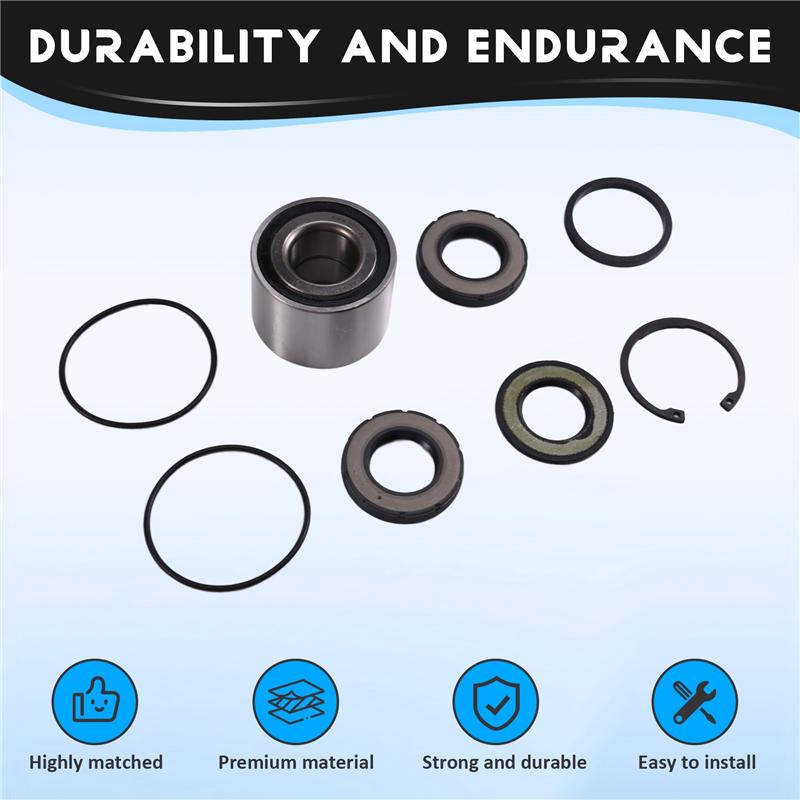 A58X-For BRP Seadoo GTI GTX GTR RXP RXT Oil Seal+ Bearing Kit(Stator Plate) For Engine Models 90 130 155 170 230 300 420889728