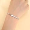 Fashionable Minimalist Full-Etched Diamond Titanium Steel Bracelet for Women Popular Stainless Steel Ring In European And Americ