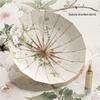 16 Bone Color Glue Parasol Gold Aluminum Alloy Skeleton New Chinese Retro Sun Protection Uv Folding Rain Umbrella