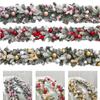 6 ft Christmas Wreath DIY Decor Rattan Garland for Party Porches Bedrooms Window Outdoor
