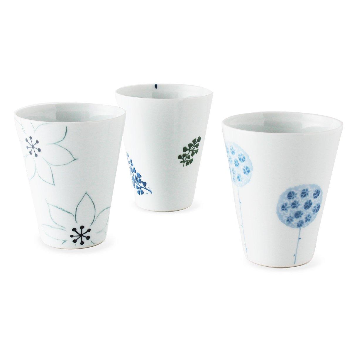 

Hasami Ware CtoC JAPAN Бесплатная чашка Natural Set of 3 x 9 H11(см) 345(куб.см)