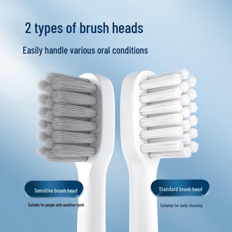 BAIR X6 DIY Adjustable Sonic Electric Toothbrush with 6 Brush Heads