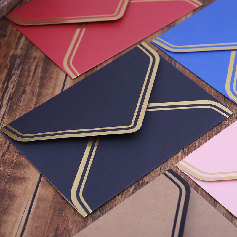 10pcs Retro Vintage Blank Craft Paper Envelopes For Letter Greeting Cards Wedding