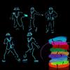 LED Strip 1M 2M 3M 4M 5M 10M 20M Neon Light Light Ribbon LED String Flexible Wire Rope Tube Waterproof With AA Battery