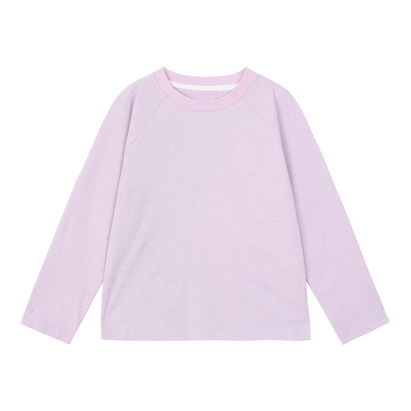LUSON Kids' Unisex Solid Long Sleeve T-Shirt