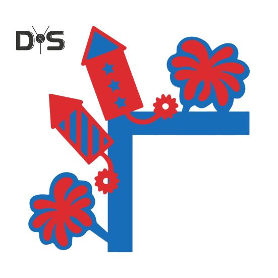 Patriotische Türeckendekoration, 4. Juli, Türrahmendekoration, Holz-Türeckenaufsatz, Ornament für den Gedenktag, den Unabhängigkeitstag, den Veteranentag