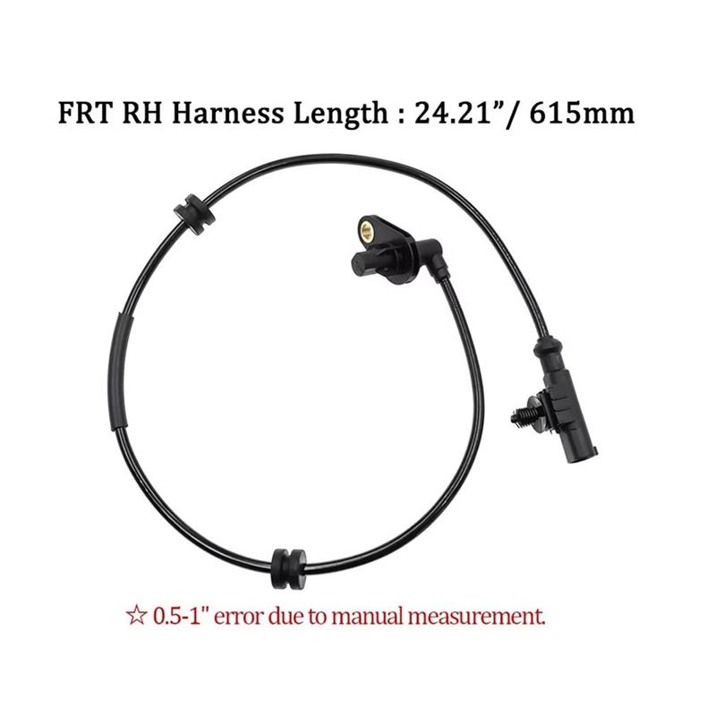 Ac29-Front Rear Left Right 4PCS ABS Wheel Speed Sensor Set For Chery J69 Tiggo 3X J69-3630020 J69-3630010 J69-3630040 J69-363003