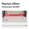 Deli GB931 Manual 3-Hole Financial Binding Machine CN plug (adapter included)
