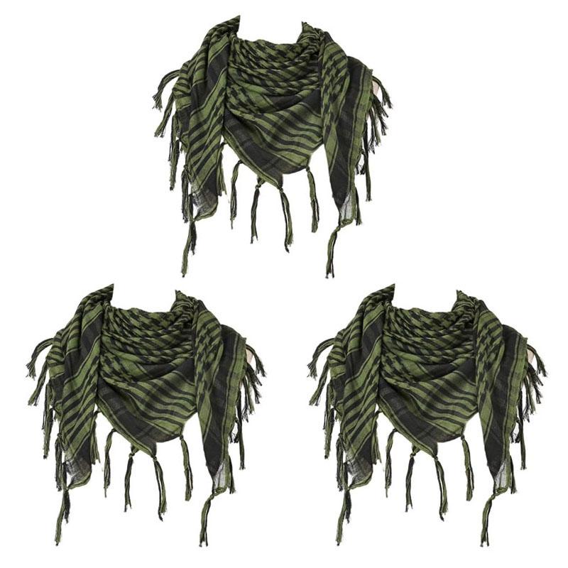 123Pcs Keffiyeh Tactical Desert Scarf Wrap Shemagh Head Neck Arab Scarf Keffiyeh Scarf Wrap For Men And Women
