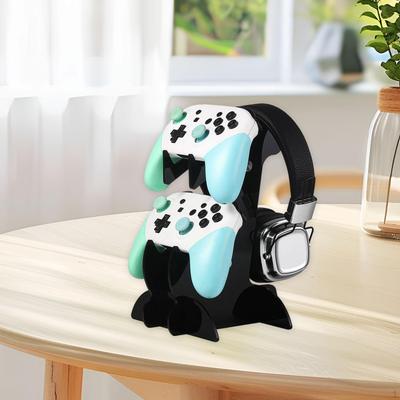 Game Controller Stand Holder Gift Universal Acrylic Anti Slip Headset Hanger Display Rack