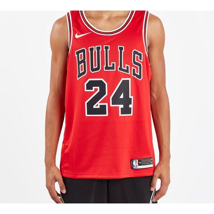 Nike NBA Chicago Bulls Jersey Red Men Streetwear 864465-664