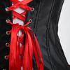 Women Lolita Clubwear Lace Up Boned Steampunk Corset Bustier Top Plus Size Overbust Party Costume