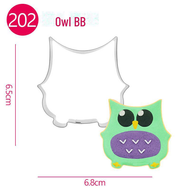 

Набор форм для печенья и помадки из нержавеющей стали - дизайны слона и жирафа