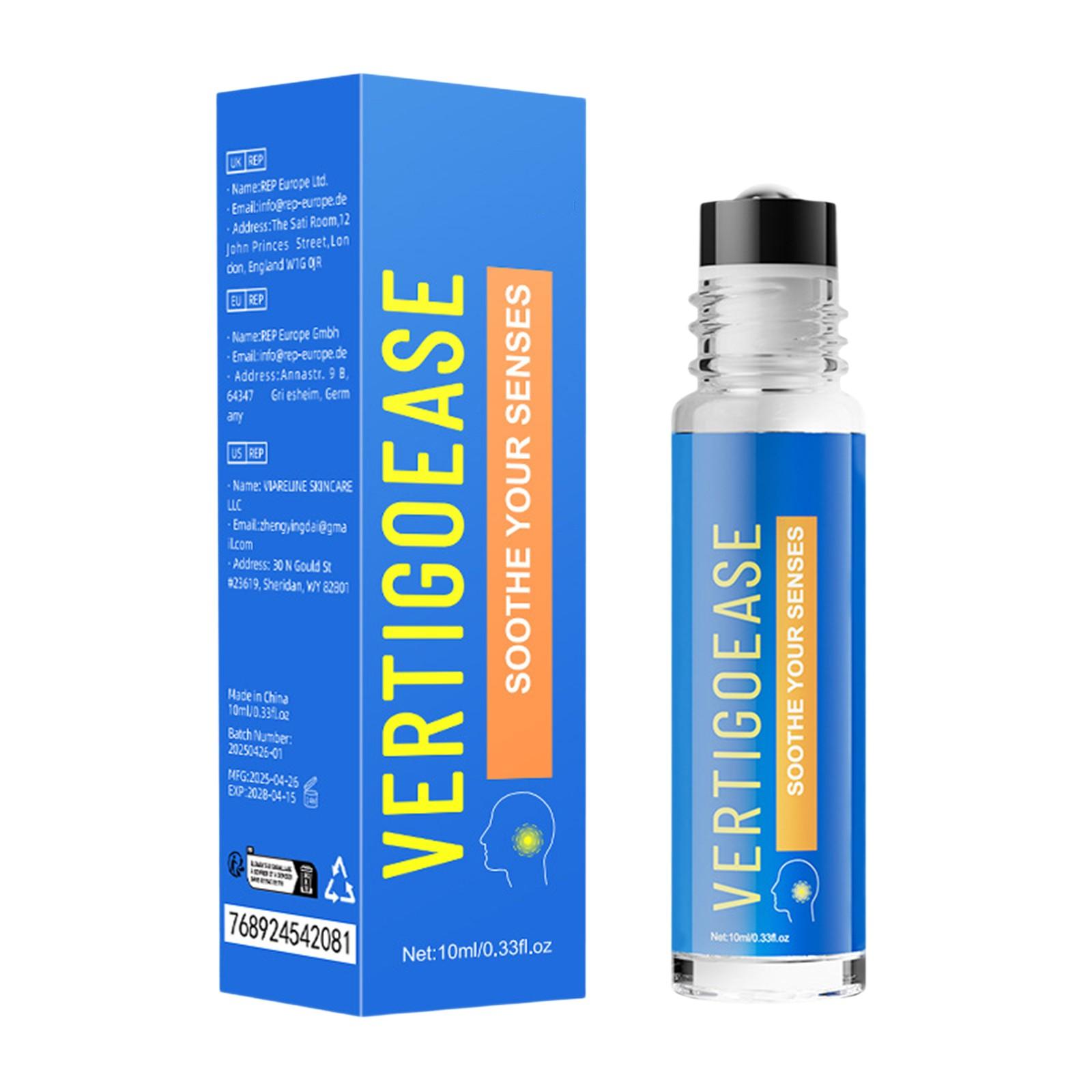 

Свежий и натуральный ролик с длительным действием, массажный ролик, масло от головокружения 10 мл One Size