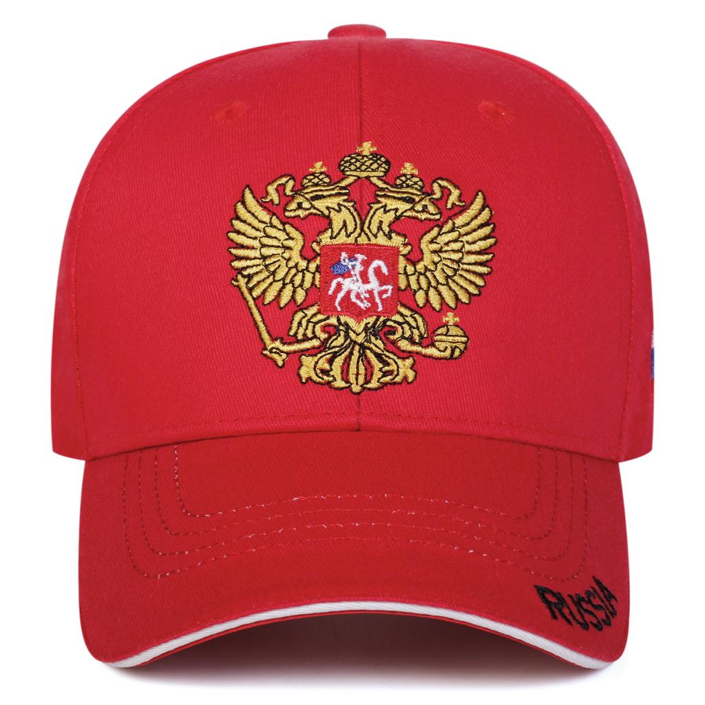Russian Double Headed Eagle Baseball Hat Outdoor Street Rapper Hip-hop Hats Fashionable Adjustable Cotton Cap Men Women Caps