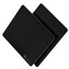 Alumania Aluminum Hard Surface Supports Accurate Mouse Operation Rectangular Reversible Metal Mouse Pad [BLACK]