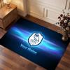 Sheffield Wednesday FC Custom Crystal Velvet Rug, Personalized Name Text Print, Football Logo Soft Non‑Slip Floor Mat Home Decor Gift