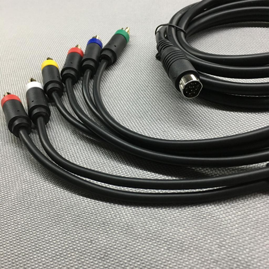 High Accuracy RGBS Video Cable Offering Combined Sound Output Reliable Signals Cable for Easy Gaming Experience