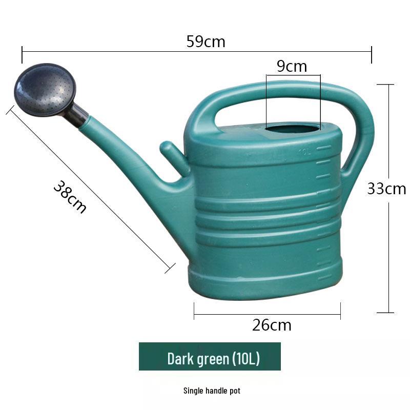 Versatile Large Capacity Watering Can for Gardens, Nurseries, and Balconies