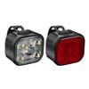 Rechargeable Bicycles Front Rear LED Light Cycling Headlight Taillight for Night Riding/Cycling Safety Easy To Install