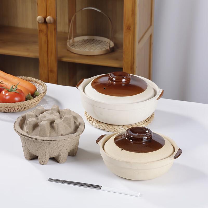 JingQingFu Disposable Takeout Ceramic Clay Pot Casserole
