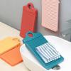 Compact and Lightweight Mini Plastic Washboard with Non-slip Surface for Hand Washing Clothes