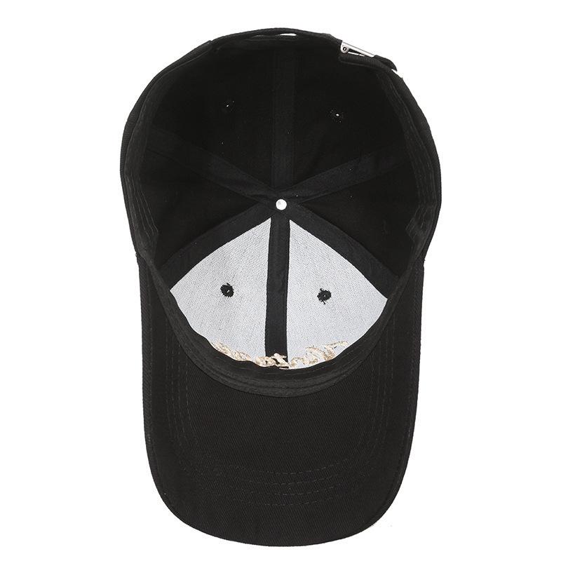 Letter Embroidery Trendy Baseball Cap Men'S And Women'S Casual Outdoor Sun Protection Cap Sports Hat