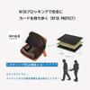 GASUSI Kartenetui, Mini-Geldbörse, Münzbörse, Für Damen und Herren, Kompakte Geldbörse, Kartenetui, Kartenfächer, Schlank, Echtes Leder, Großes Fassungsvermögen,
