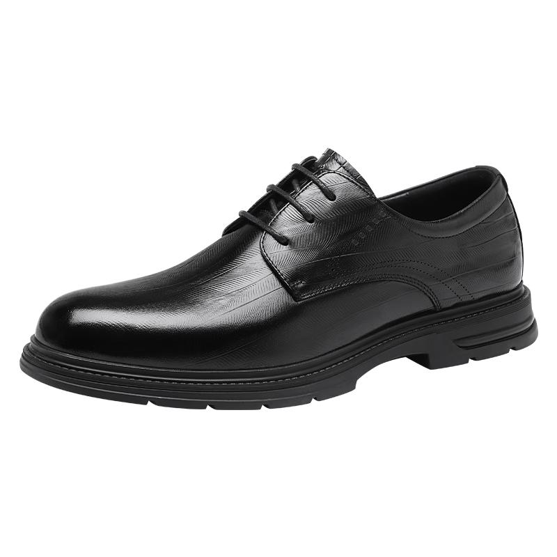 Red Dragonfly Men s Business Casual Leather Derby Shoes 42