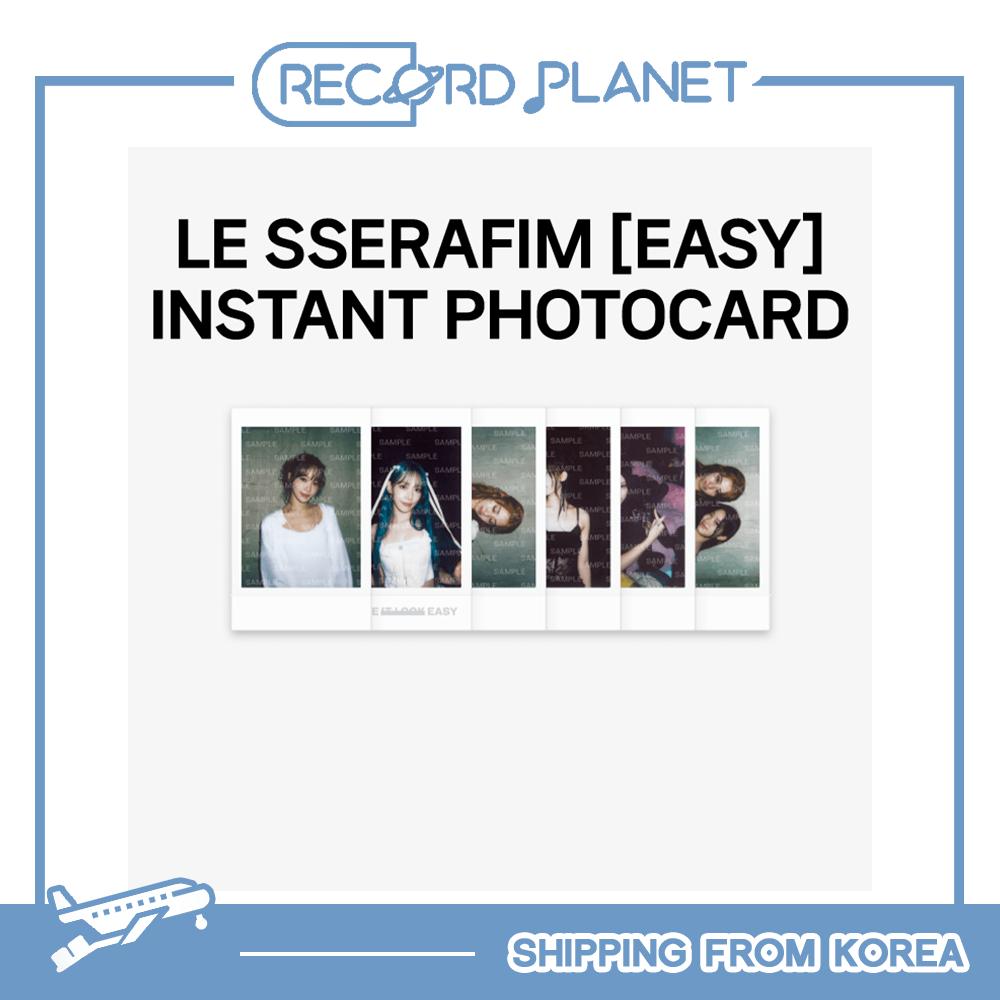 

LE SSERAFIM [EASY] Набор мгновенных фотокарточек