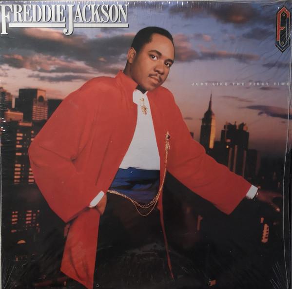 LP Record FREDDIE JACKSON Just Like The First Time ST512495 Capitol Records 1986 Canada SoulFunk Used