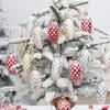 5Pcs Christmas Hanging Pinecone Glitter Xmas Tree Decor Plastic Pine Cone Ornament Christmas Tree Ornaments Ball Party Supplies