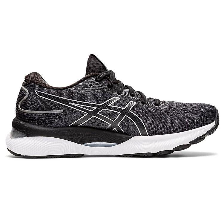 Asics Gel Nimbus 24 Svart Ren Sølv Dame Sneakers 1012B201-001
